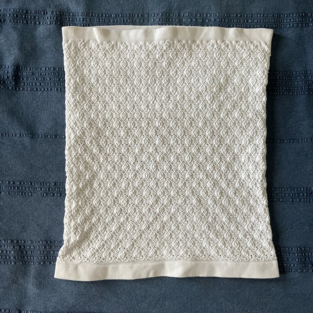 Small white tube top from Free People